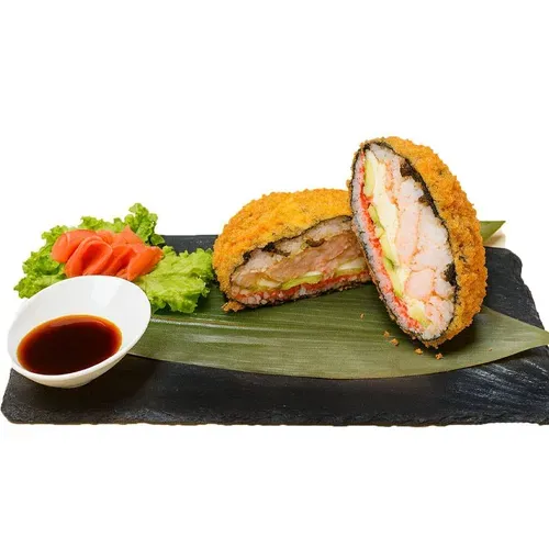 Sushi burger cu creveți